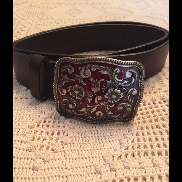 GAP Accessories - Vintage GAP Leather Belt- Made in Italy