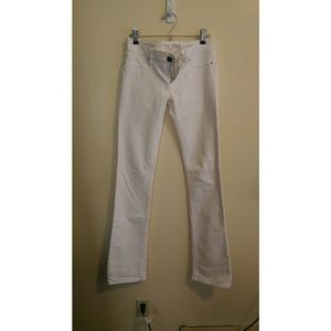 DL1961 White Bootcut Jeans 26