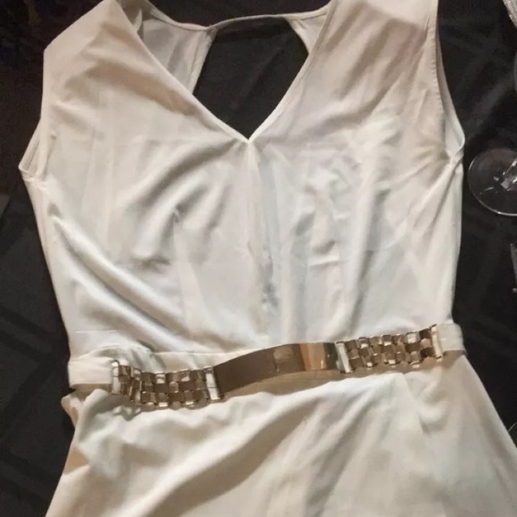 Shorts off white romper