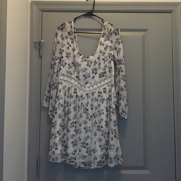 Hollister floral boho dress