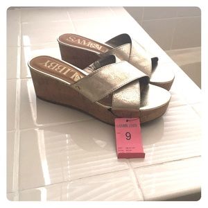 Sam & Libby Wedge Sandals