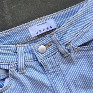 *SOLD* AA pinstripe jeans