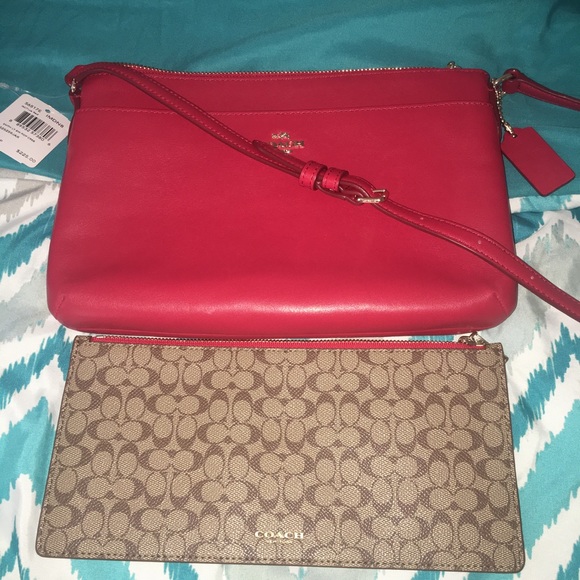 2 Coach SMTH LT EW POP CRSB Bundle for @ayleene042