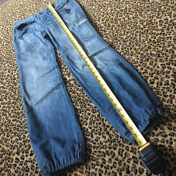 VINTAGE DENIM CARGO PANTS BY SEVEN FOR ALL MANKIND - Picture 2 of 4