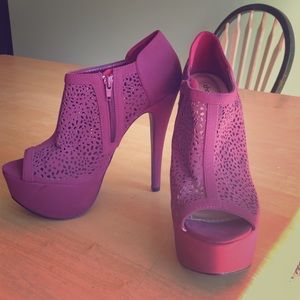 Charlotte Russe heels. Size US9. Worn once!