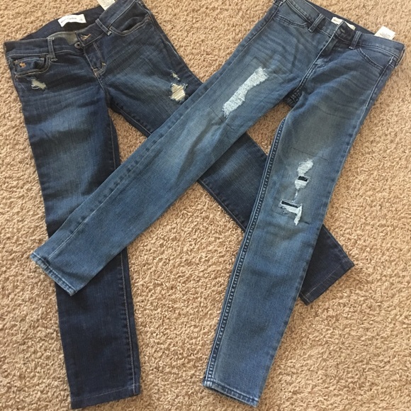 GIRLS ABERCROMBIE JEANS!!