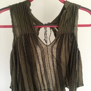 Free People Open-Back Top