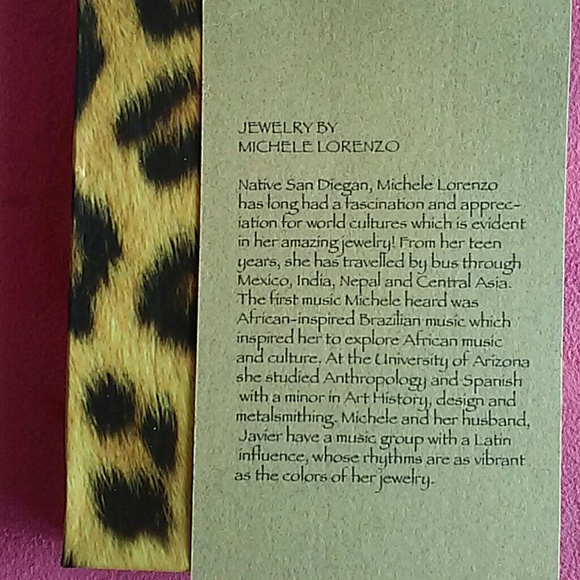 Beautiful boho-chic handmade earrings - Picture 2 of 4