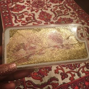 iPhone 6 glitter moving case