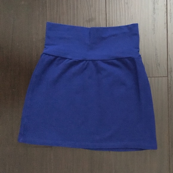 American Apparel Interlock Mini Skirt