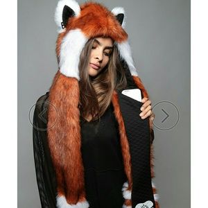 Authentic Red Panda Spirit Hood