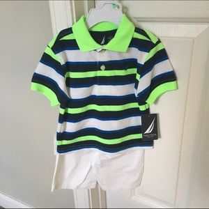 NWT Nautica 2 piece toddler set - 18 months