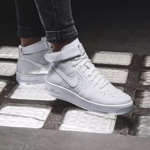 nike air force 1 ultra flyknit womens grey