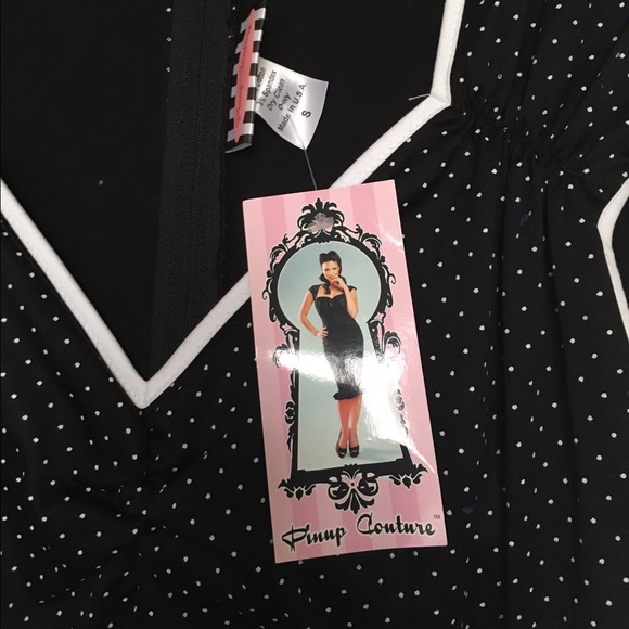 Pinup Couture Heidi Polka Dot Swing Dress