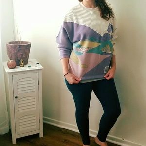 🏝VACATION SALE Pastel Vintage Grandma Sweater