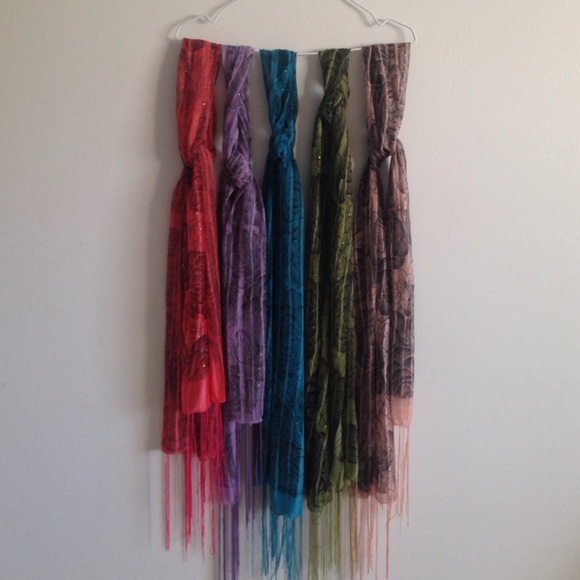 Floral Print Scarves