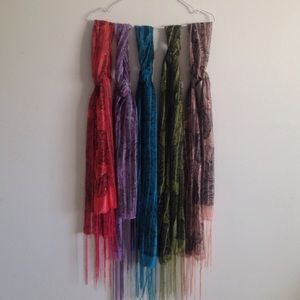 Floral Print Scarves