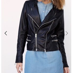 BRAND NEW! Blank NYC leather jacket