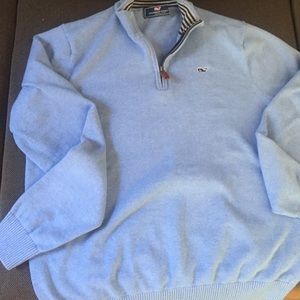 Vineyard Vines boys cotton 1/4 zip sweater