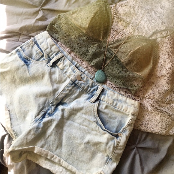 High Rise Short Shorts - Picture 2 of 4