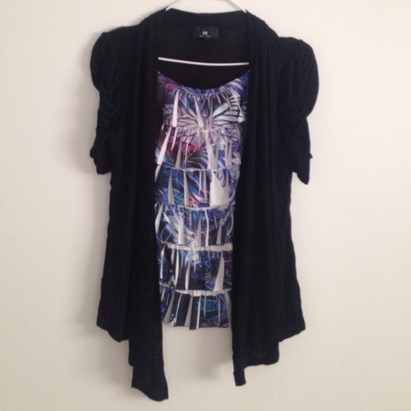 iz Byer Ruffled Blouse