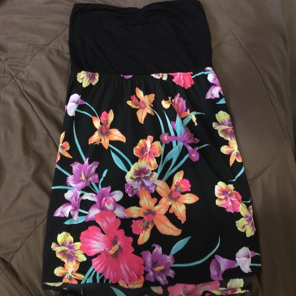 Tropical floral ROXY dress