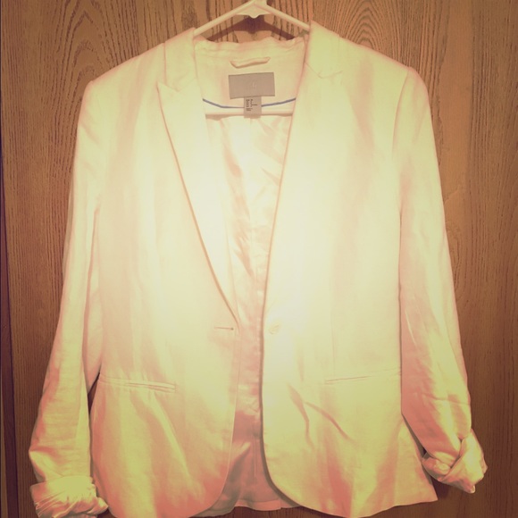 White blazer