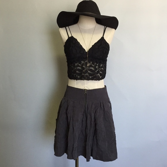 Zara elastic waist band skirt