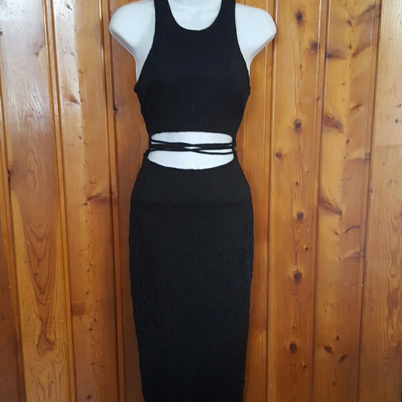 Racer Back Midi Dress - Picture 2 of 4