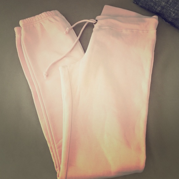 Warm Pale Pink Sweatpants