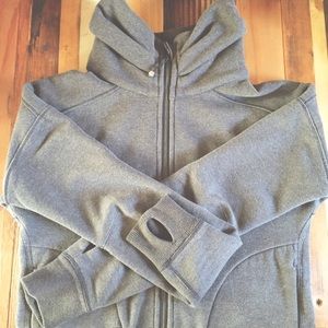 Heather Grey LuLuLemon Runners Jacket