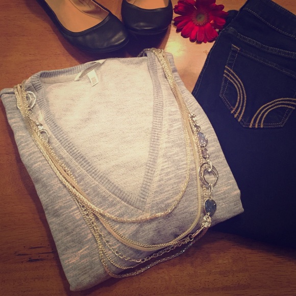 ❗️SALE❗️💥🆕  Heather Blue VNeck Victoria's Secret