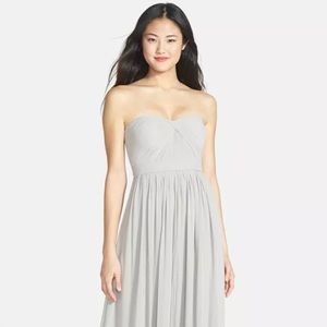 Jenny Yoo Aiden Dress in Dove Grey - Size 2