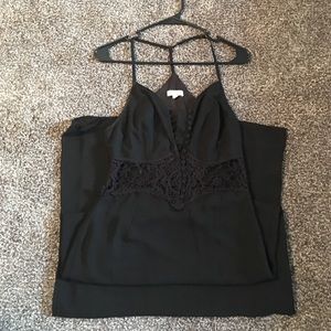 Long black maxi dress