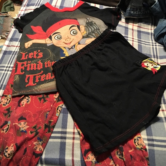 Boys pj set with shorts and pants