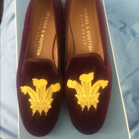 Stubbs & Wootton Velvet Loafers