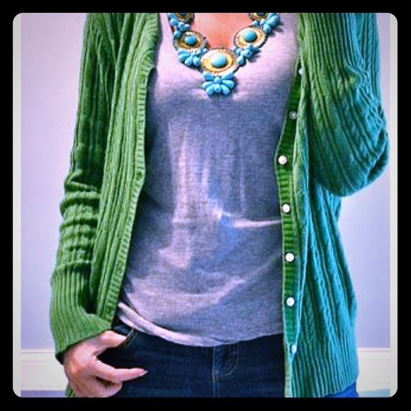 Green Cardigan 💚