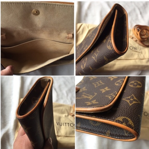 ✋🏻SOLD✋🏻  Authentic LV monogram pochette twin gm - Picture 2 of 4