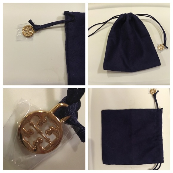Purple Tory Burch Dust Bag