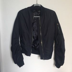 Topshop Bomber (Navy)