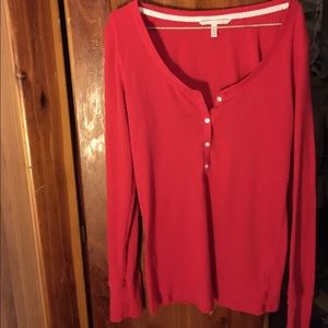 Victoria's Secret Long Sleeve Henley/L