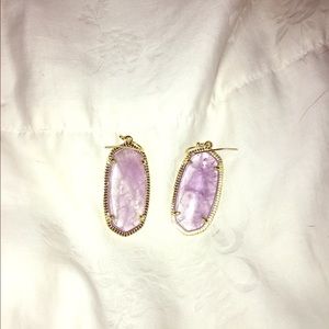 Kendra Elle earrings in Amethyst