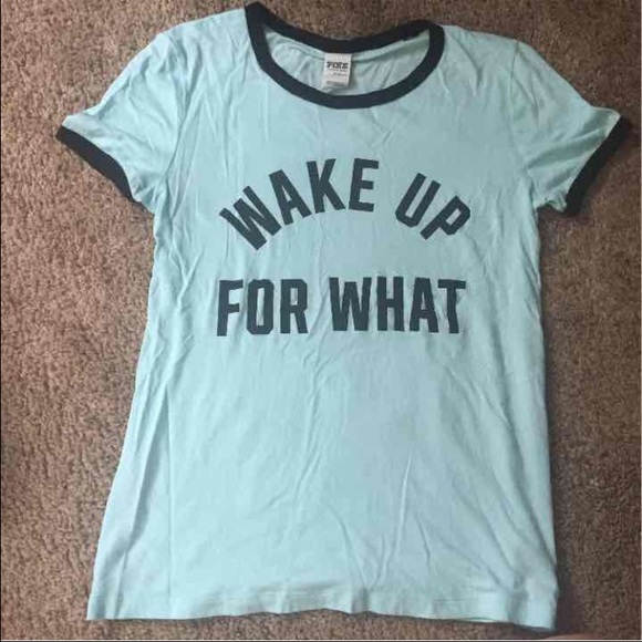 Pink Victoria's secrets brand Sleep tee