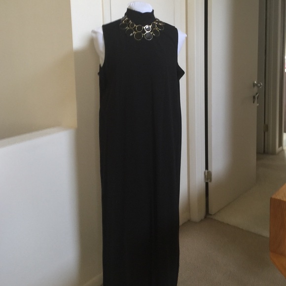 Long black Liz Claiborne dress very versatile. - Picture 1 of 3