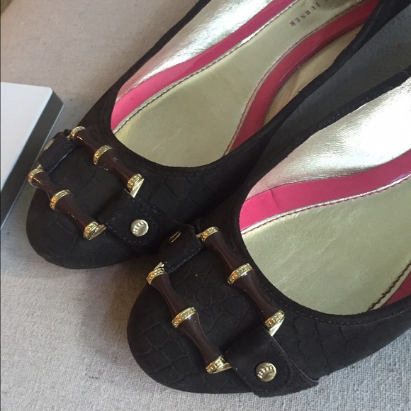 Elaine Turner brown suede flats - Picture 4 of 4