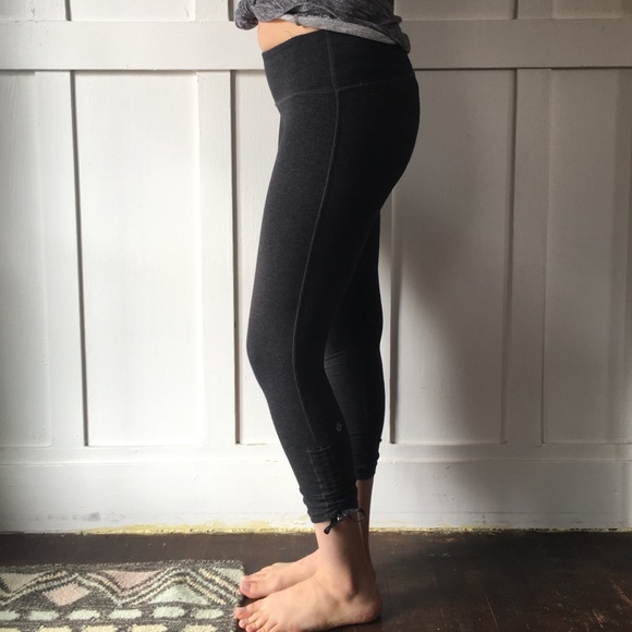 Lululemon drawstring cotton leggings