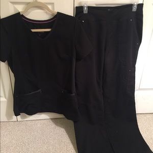 Healing hands "yoga" scrub set