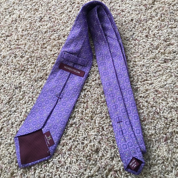 Men's purple tie from Nordstrom