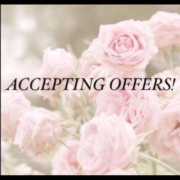 FEEL FREE TO MAKE AN OFFER 💕