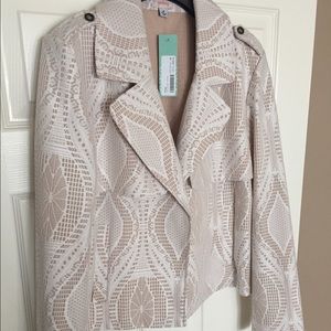 pixley lace jacket size med